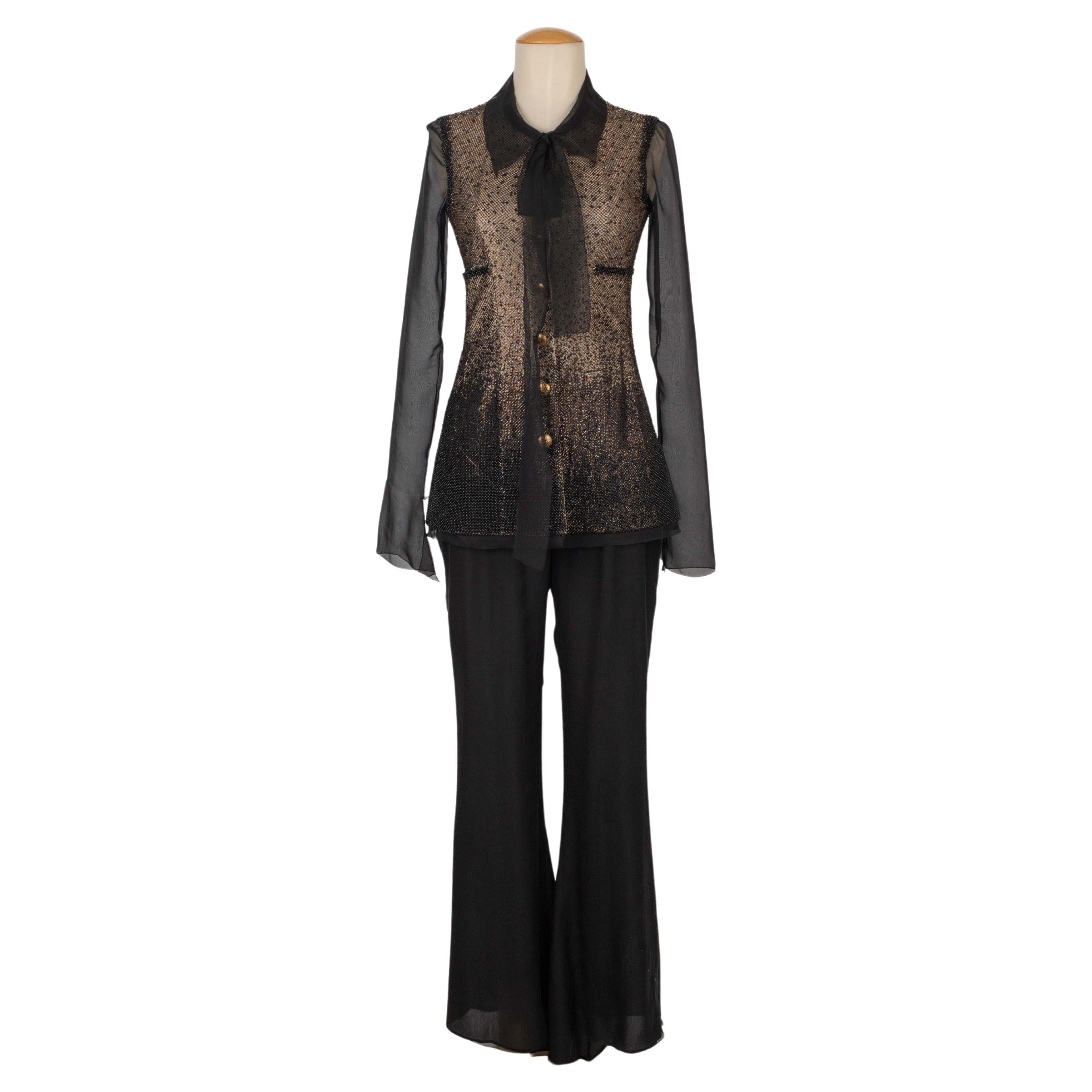 Chanel Robe de soirée haute couture 2001