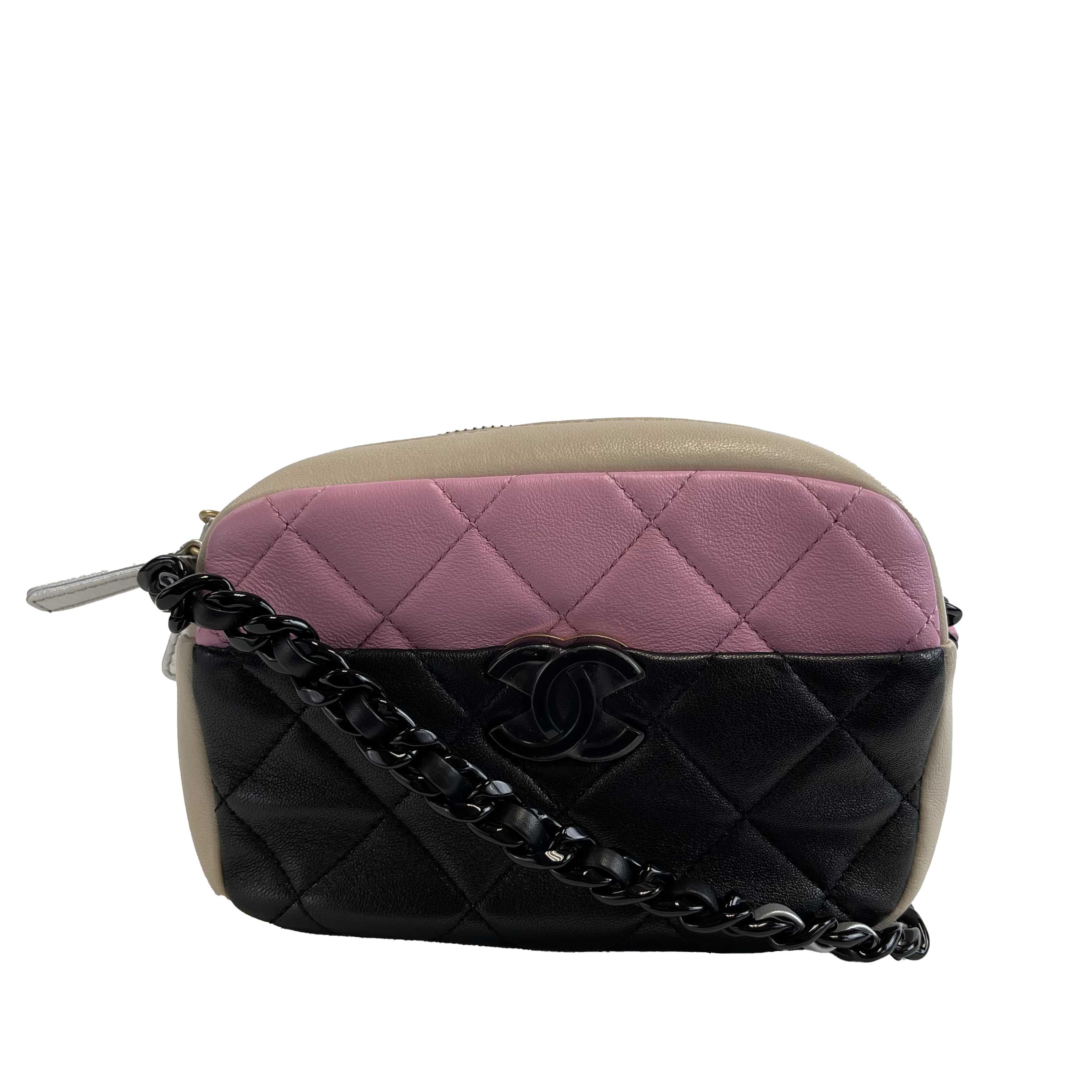 Chanel - Excellent - Mini Camera Case 23P - CC Color Block Crossbody 7