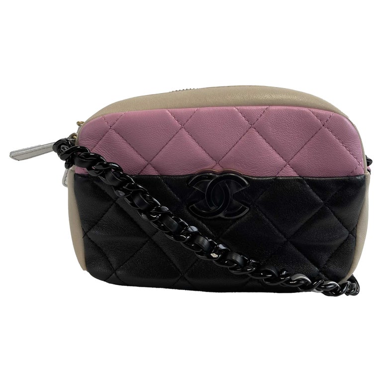Chanel Excellent Mini Camera Case 23P CC Color Block Crossbody