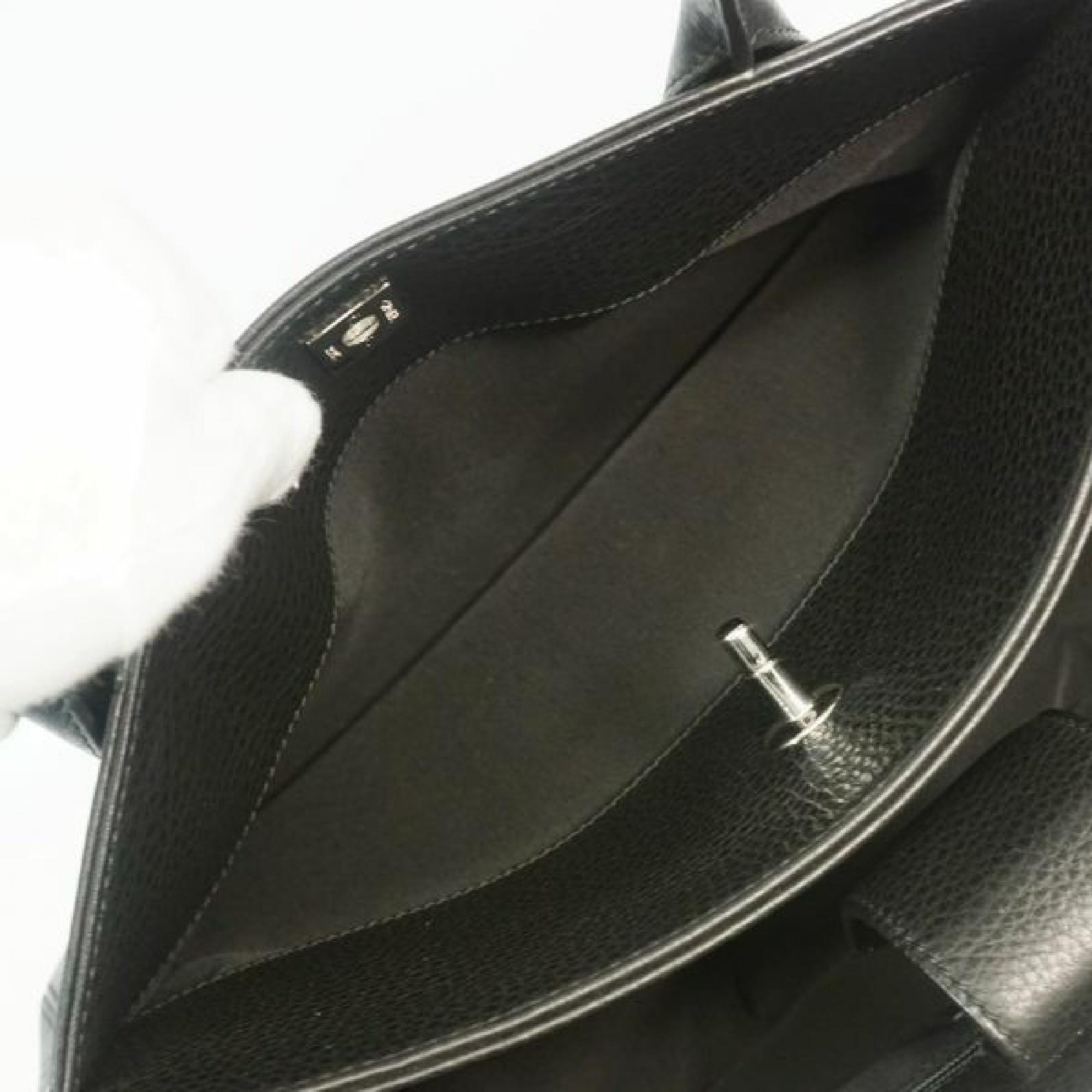 CHANEL Executive tote Womens tote bag A29292 black x silver hardware 2