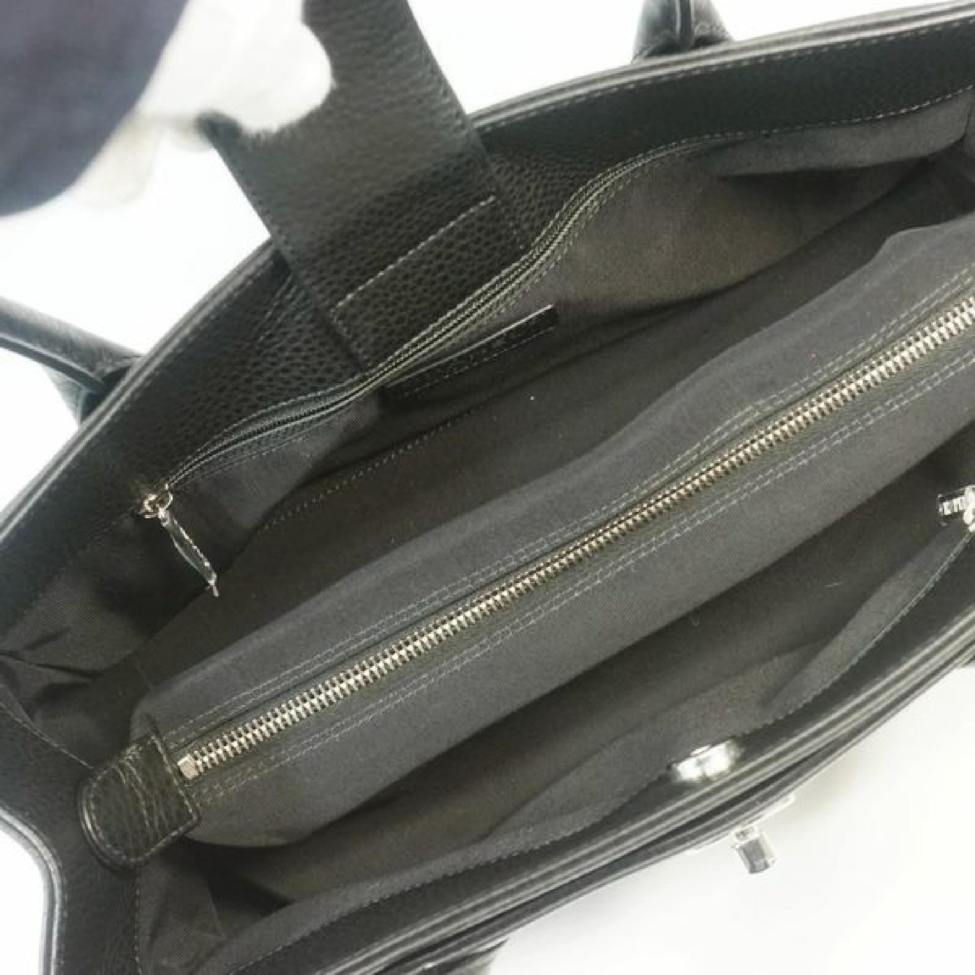 CHANEL Executive tote Womens tote bag A29292 black x silver hardware 3