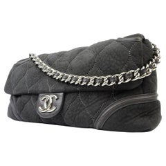Chanel Extra Large Maxi Quilted Shearling Chain Flap 216021