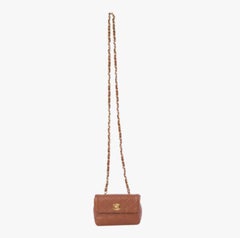 Chanel Extra Mini Quilted Leather Flap Crossbody Bag - '90s
