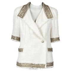 Chanel Extremely Rare Chain Accents Jacket from Ad Campaign