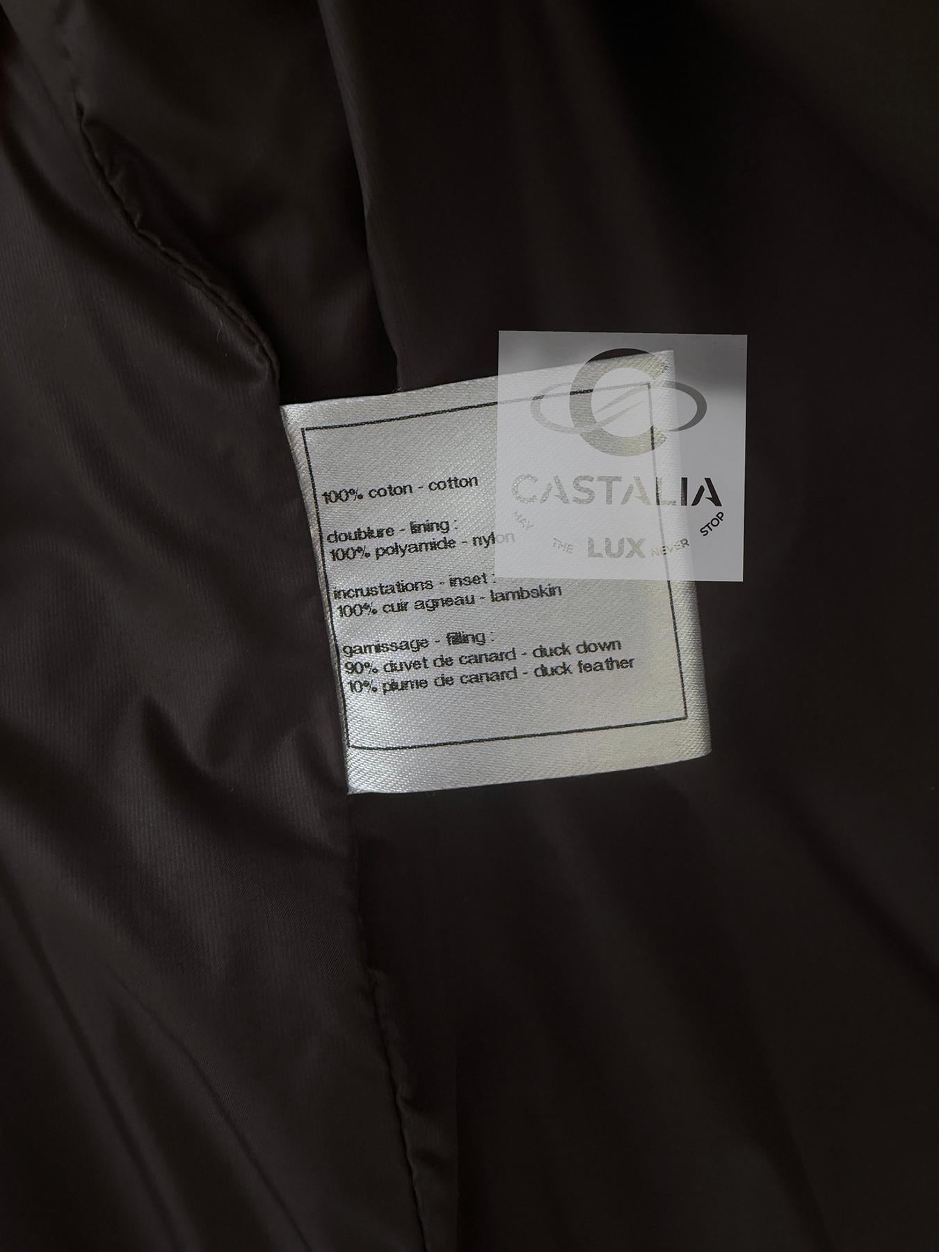 Chanel Extremadamente Raro París / Dallas CC Logo Estrellas Chaleco 34 FR en venta 11