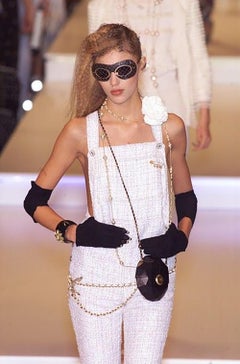 Chanel Extremely Rare Runway Tweed Jumpsuit