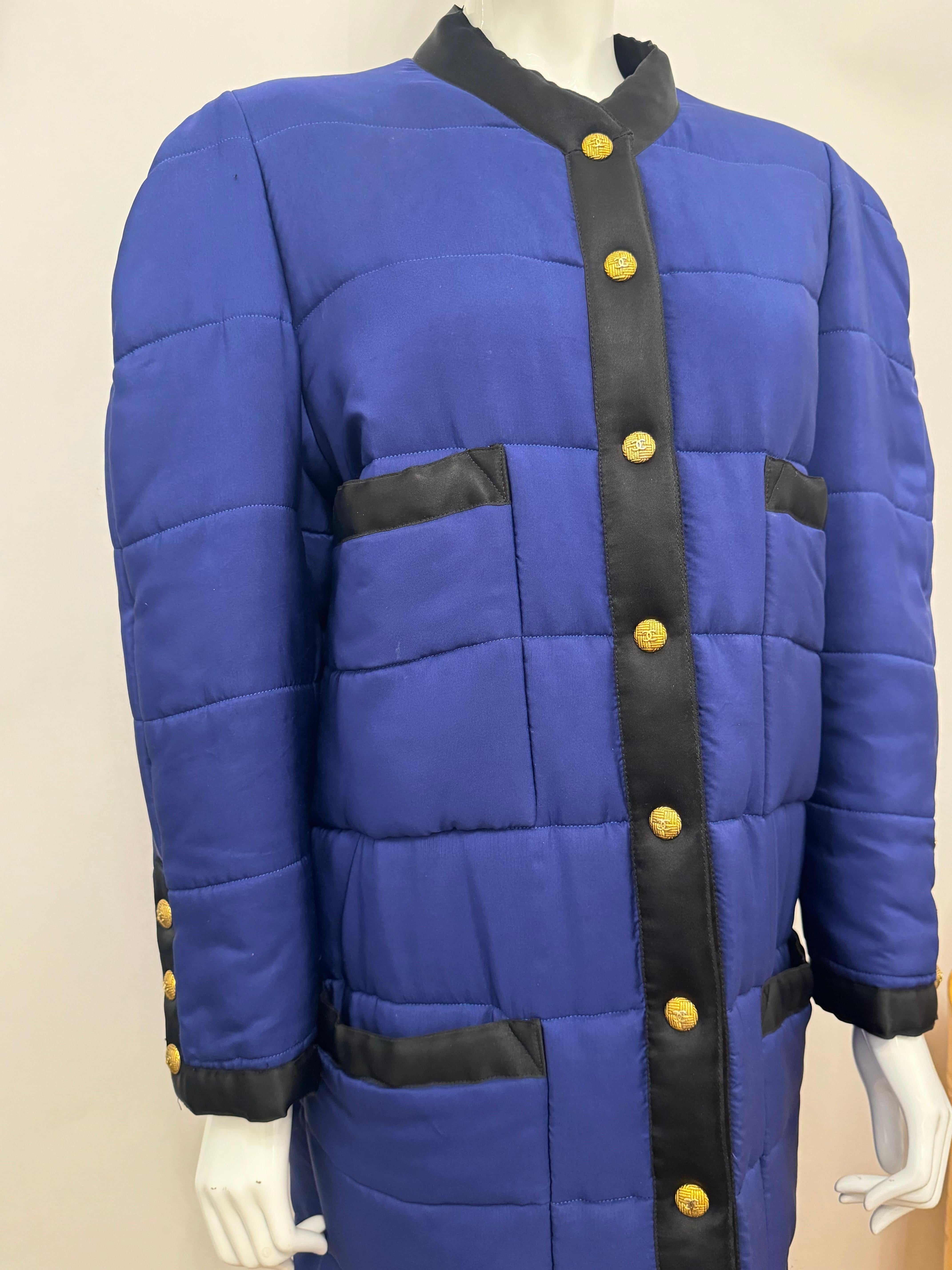 Giacca a sbuffo in seta Chanel A/I 1990 by Karl Lagerfeld in vendita 9