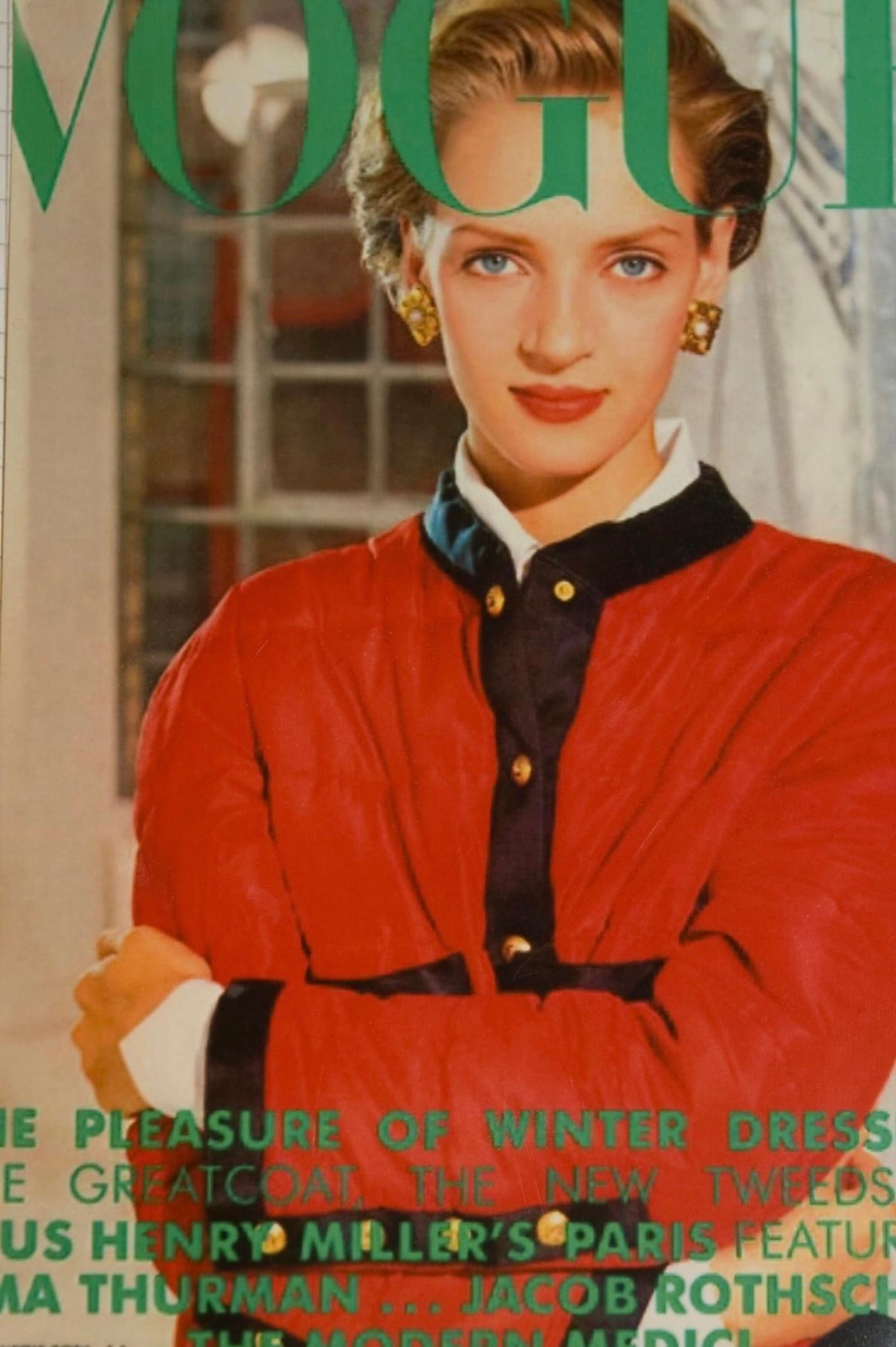 Giacca a sbuffo in seta Chanel A/I 1990 by Karl Lagerfeld in vendita 2