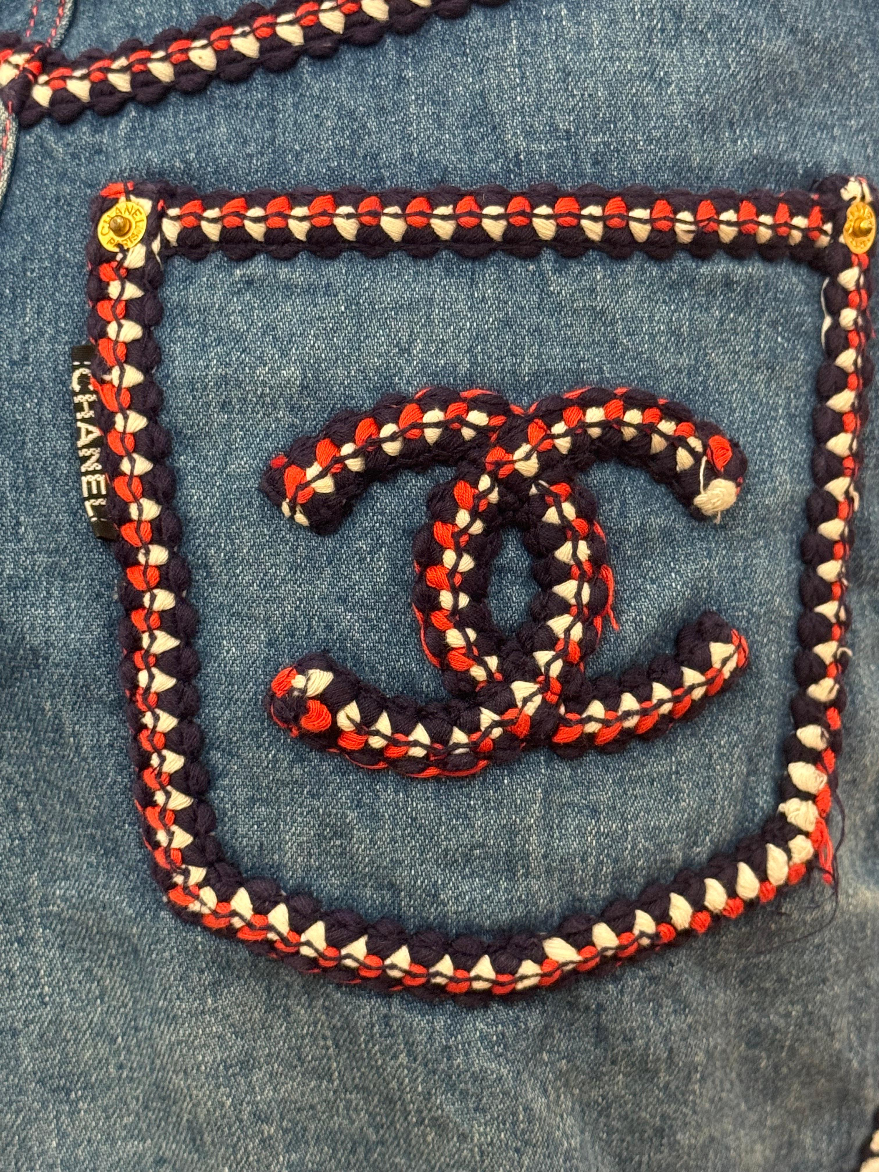 Gonna personalizzata Chanel A/I 1993 by Karl Lagerfeld in vendita 8