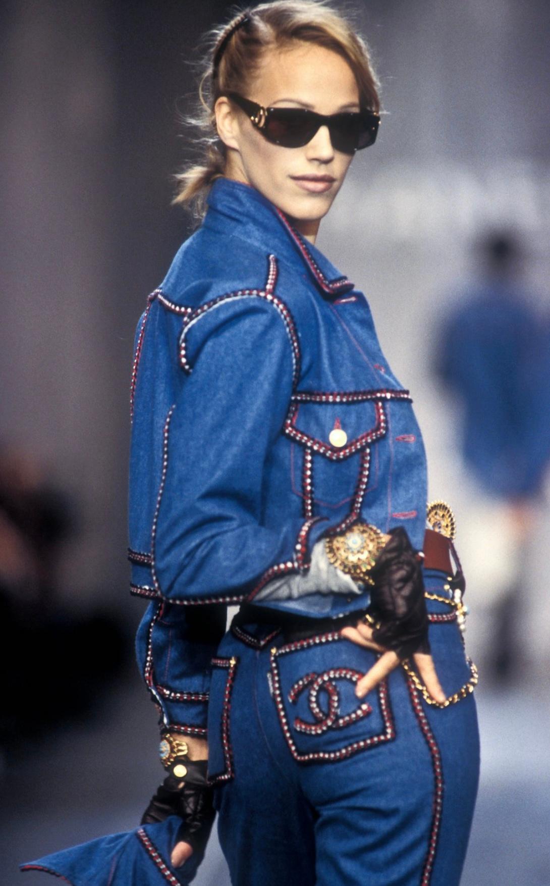 da uomo o donna Gonna personalizzata Chanel A/I 1993 by Karl Lagerfeld in vendita