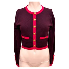 Chaqueta de cachemira Chanel F/W 1993