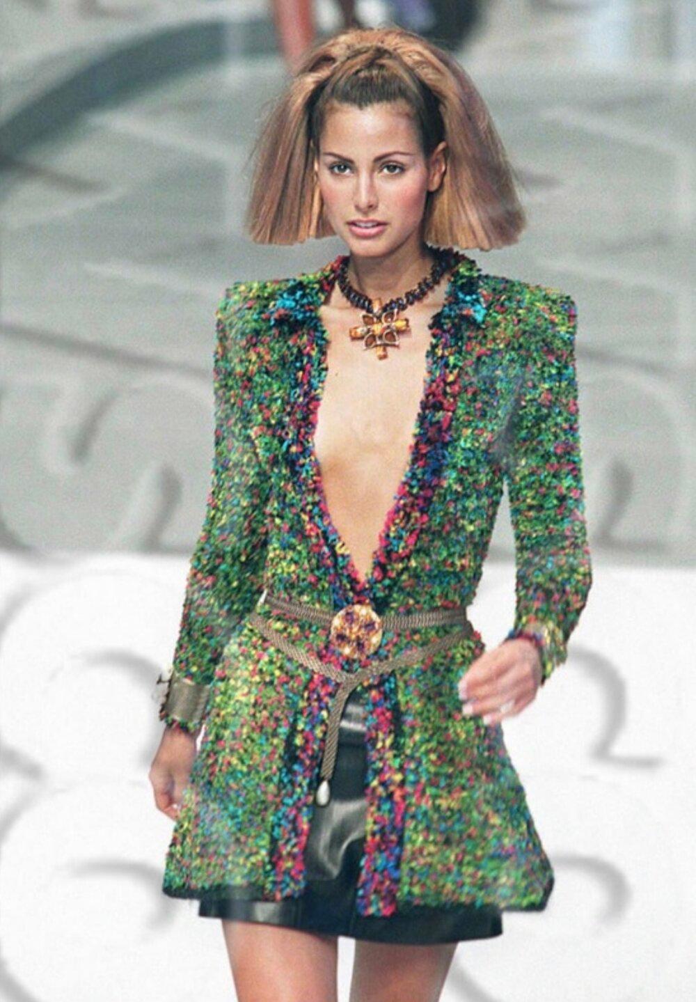 nia chanel tweed suit