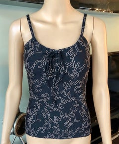 Chanel F/W 2005 Logo Monogram Top