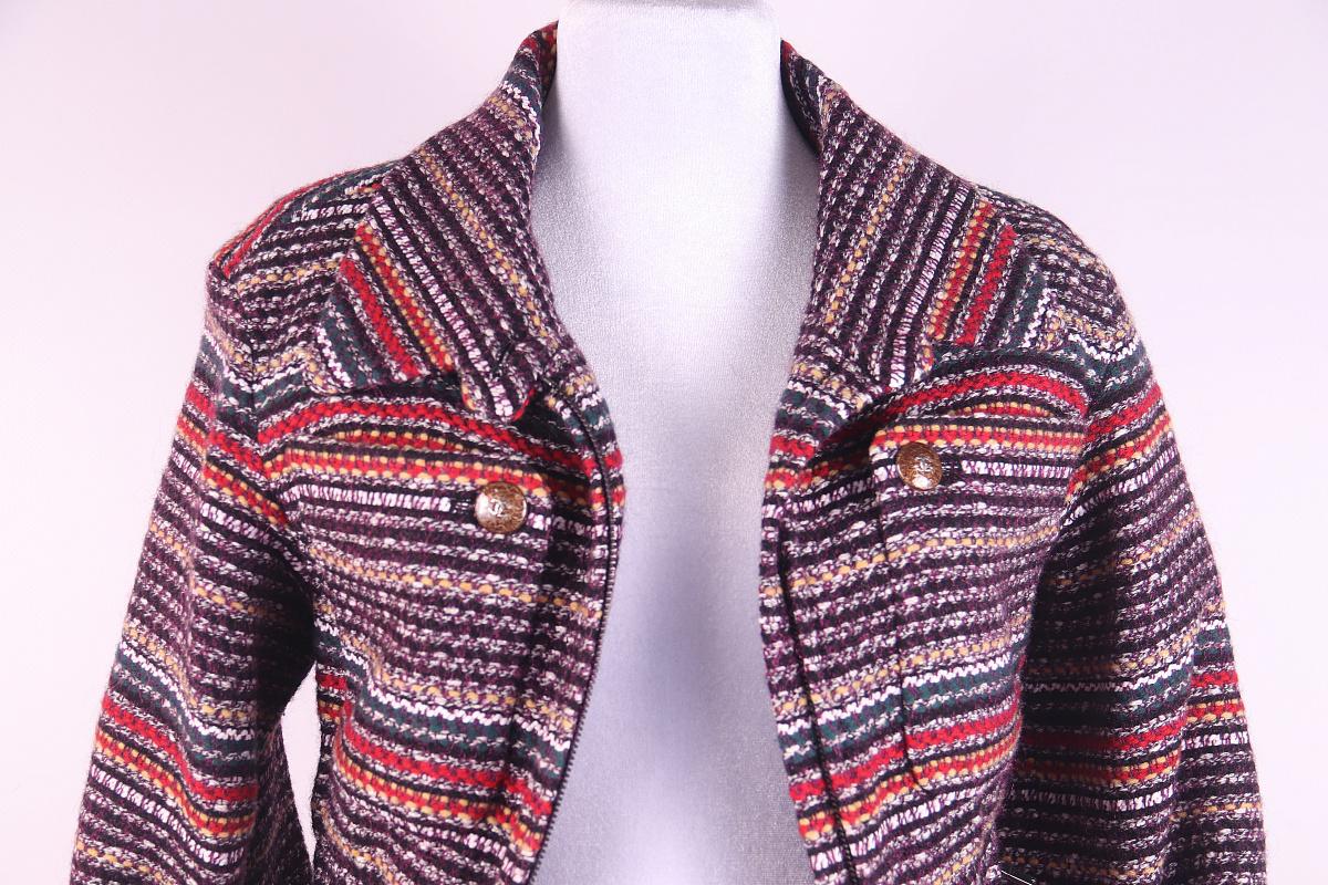 Chanel f/w 2014 / 2015 supermarket by Karl Lagerfeld Pre-Owned coat For Sale 4
