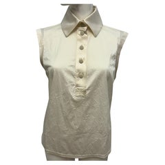 Chanel F/W 2018 by Karl Lagerfeld top Karl col chemise