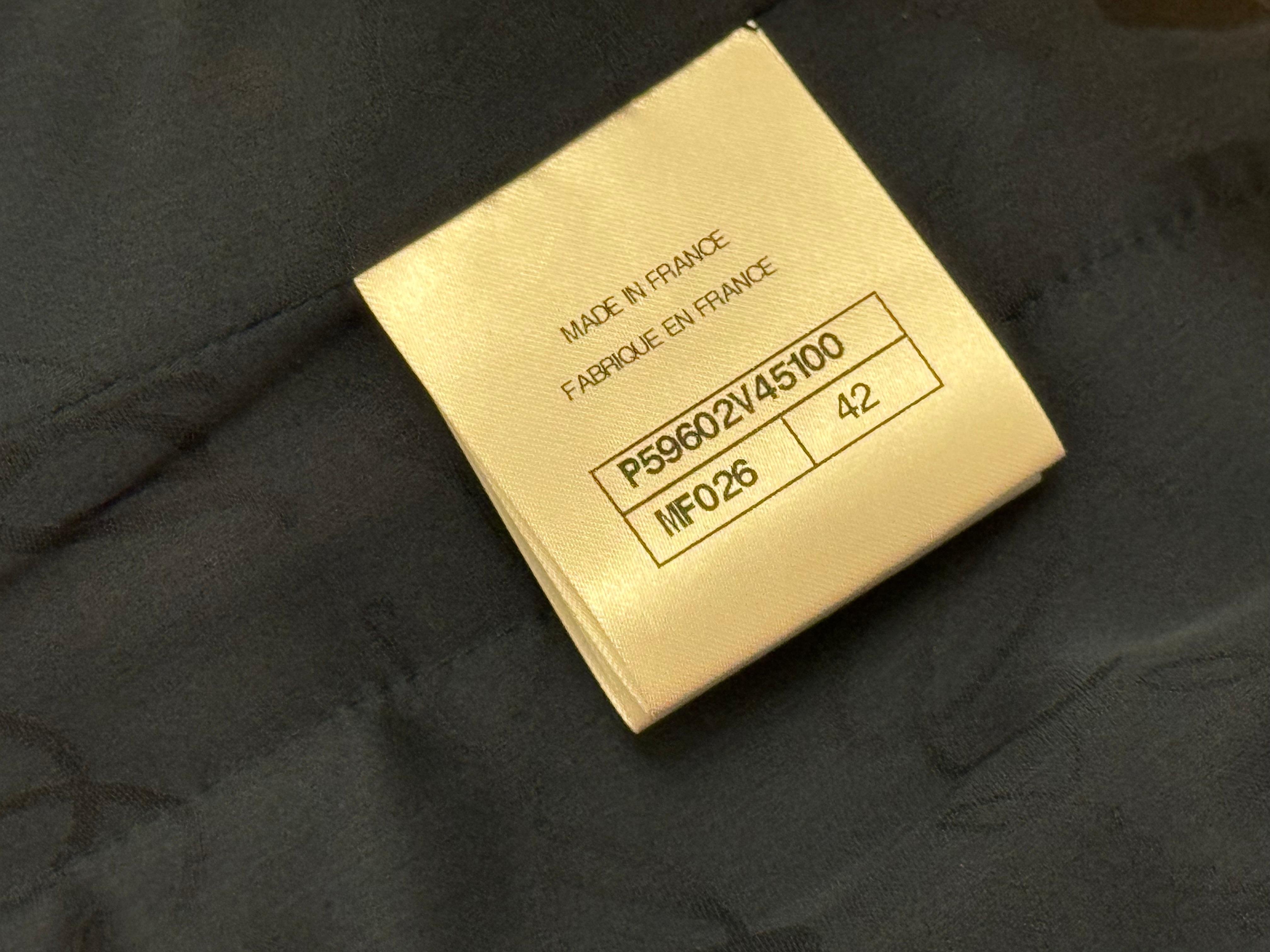 Chanel F/W 2018 pasarela fantasía tweed chaqueta con cinturón en venta 9