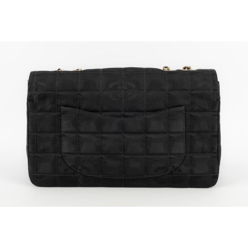 Women's Chanel Fabric Timeless Bag with CC Logo in Relief, 2003/2004 For Sale