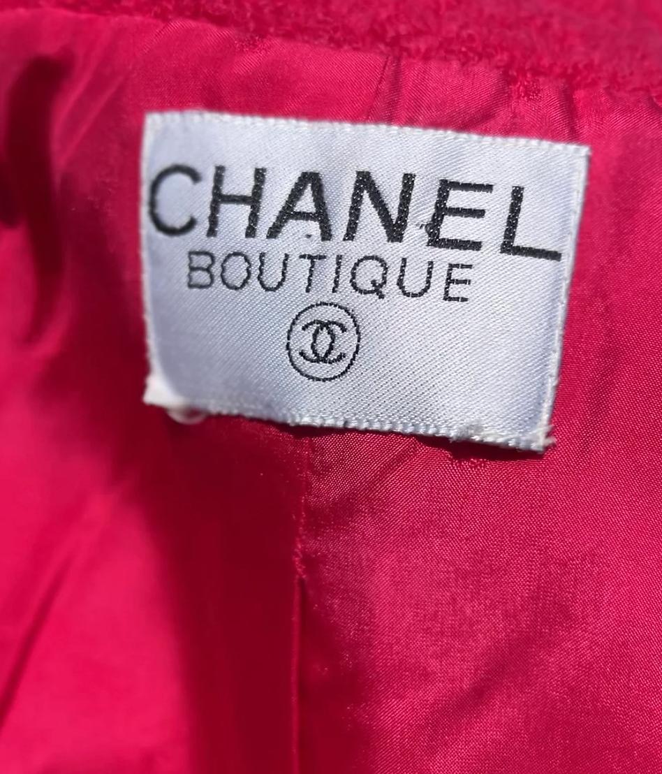 Chanel Fall 1993 Pink Jacket For Sale 5