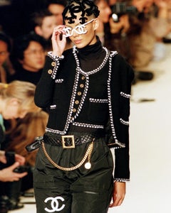 Chanel Fall 1994 quilted leather Belt