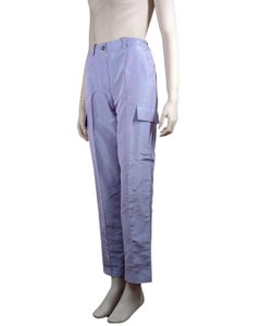 Chanel Fall 1996 Lila Iridescent Cargo Pants
