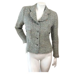 Chanel Fall 1997A Multicolor Confetti Tweed Jacket FR 36