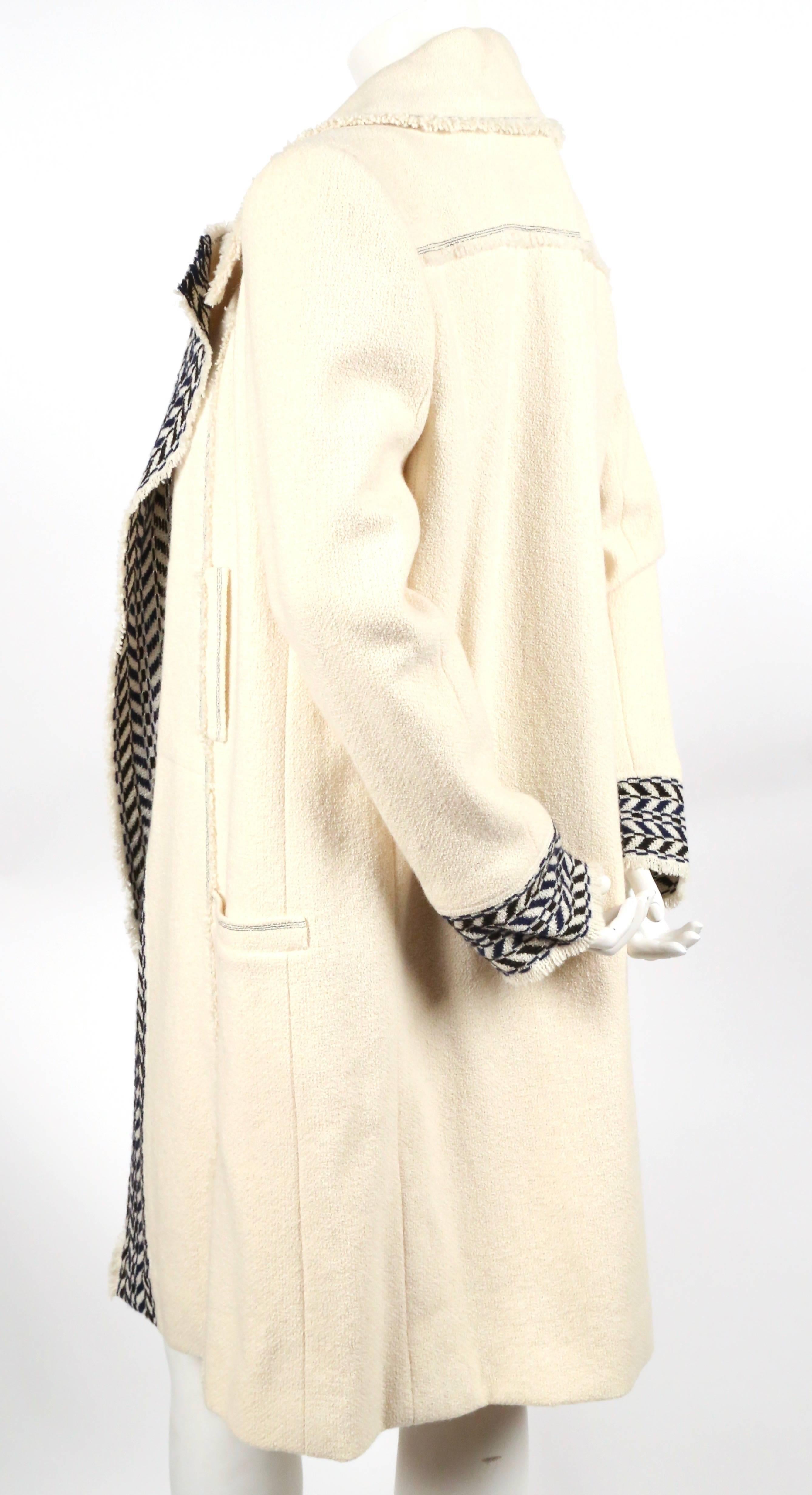 coco chanel afternoon ensemble comprising coat