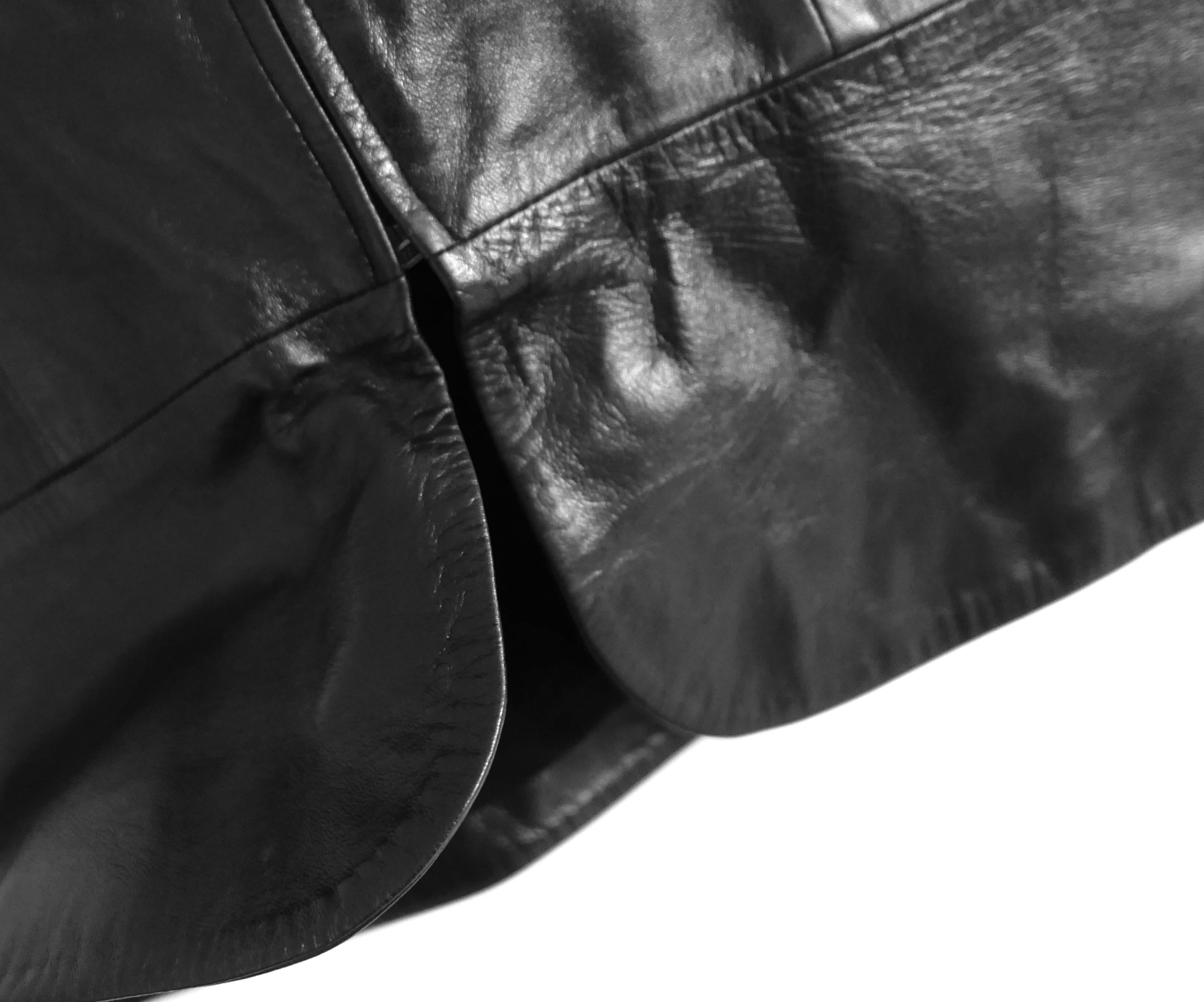 Donna Chanel Autunno 2008 - Top sartoriale con dettaglio di bottoni in pelle in vendita