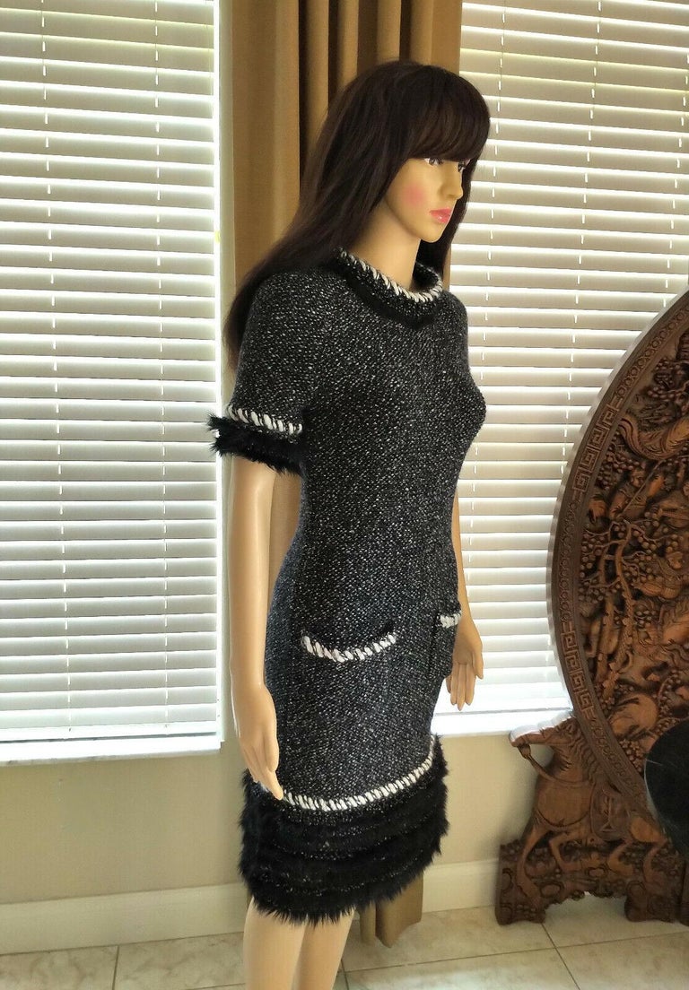 Tweed mini dress