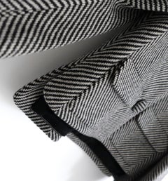 Chanel Fall 2015 Herringbone Short Coat