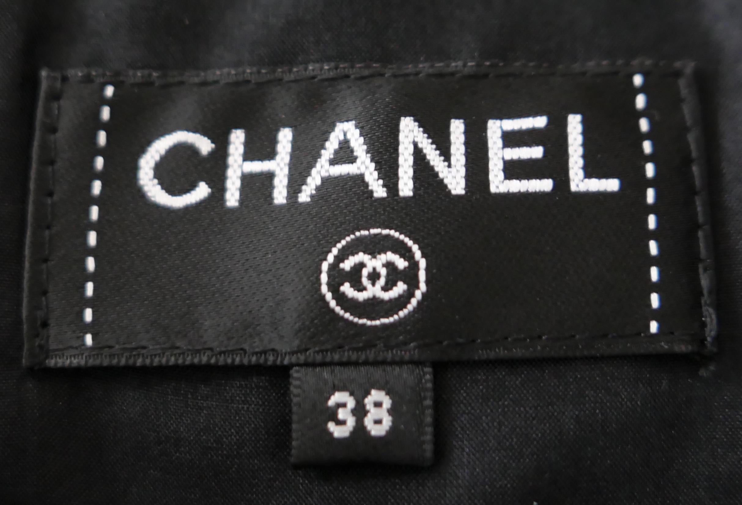 Chanel automne 2017 Jupe crayon en tweed fantaisie chunky en vente 3