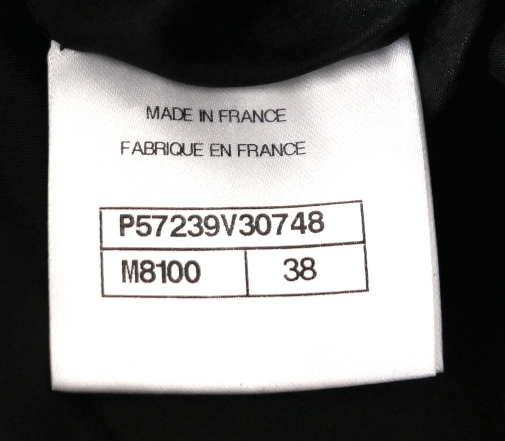 Chanel automne 2017 Jupe crayon en tweed fantaisie chunky en vente 4