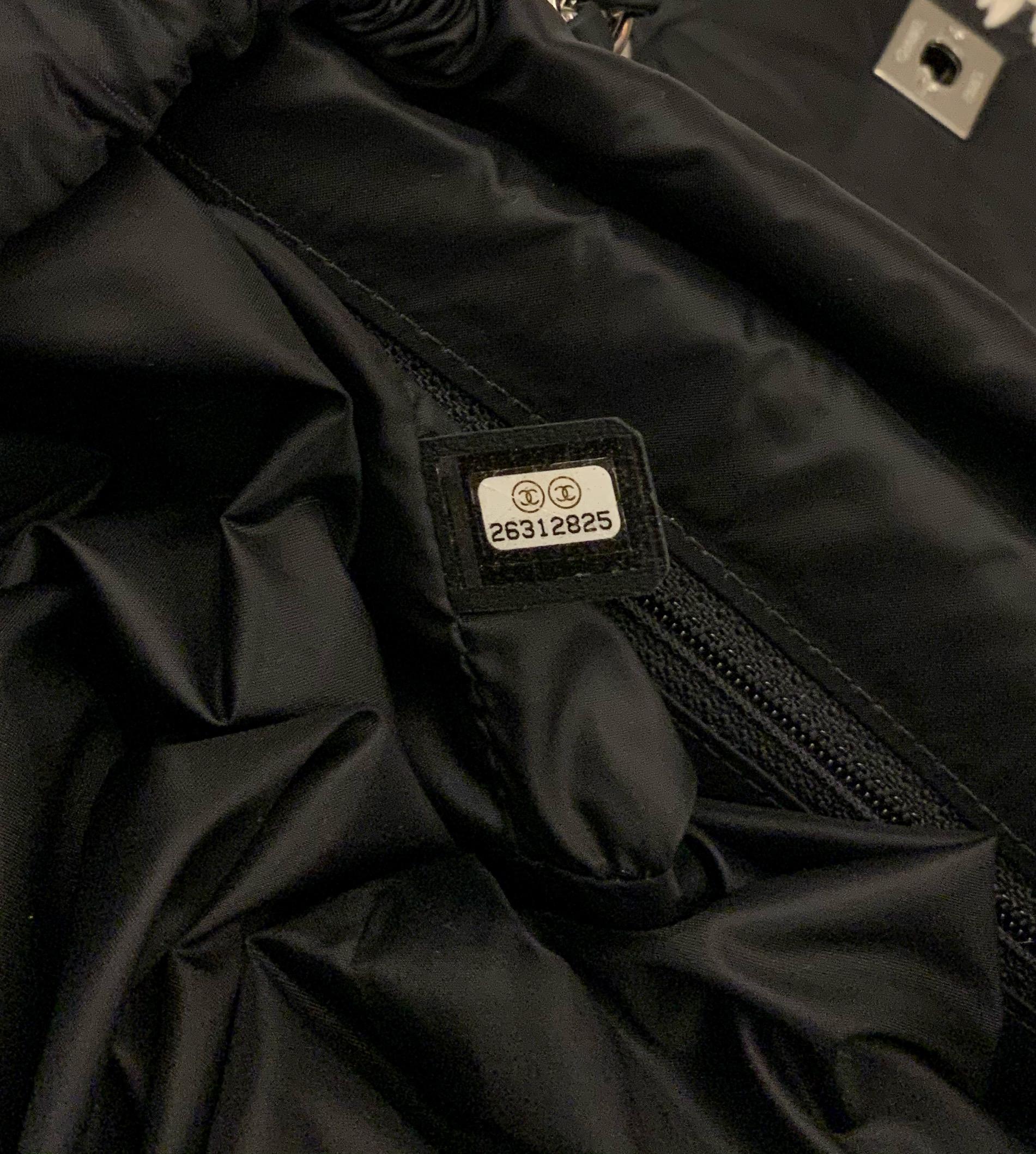Chanel Fall Winter 2018 Wool Coco Neige Backpack 5