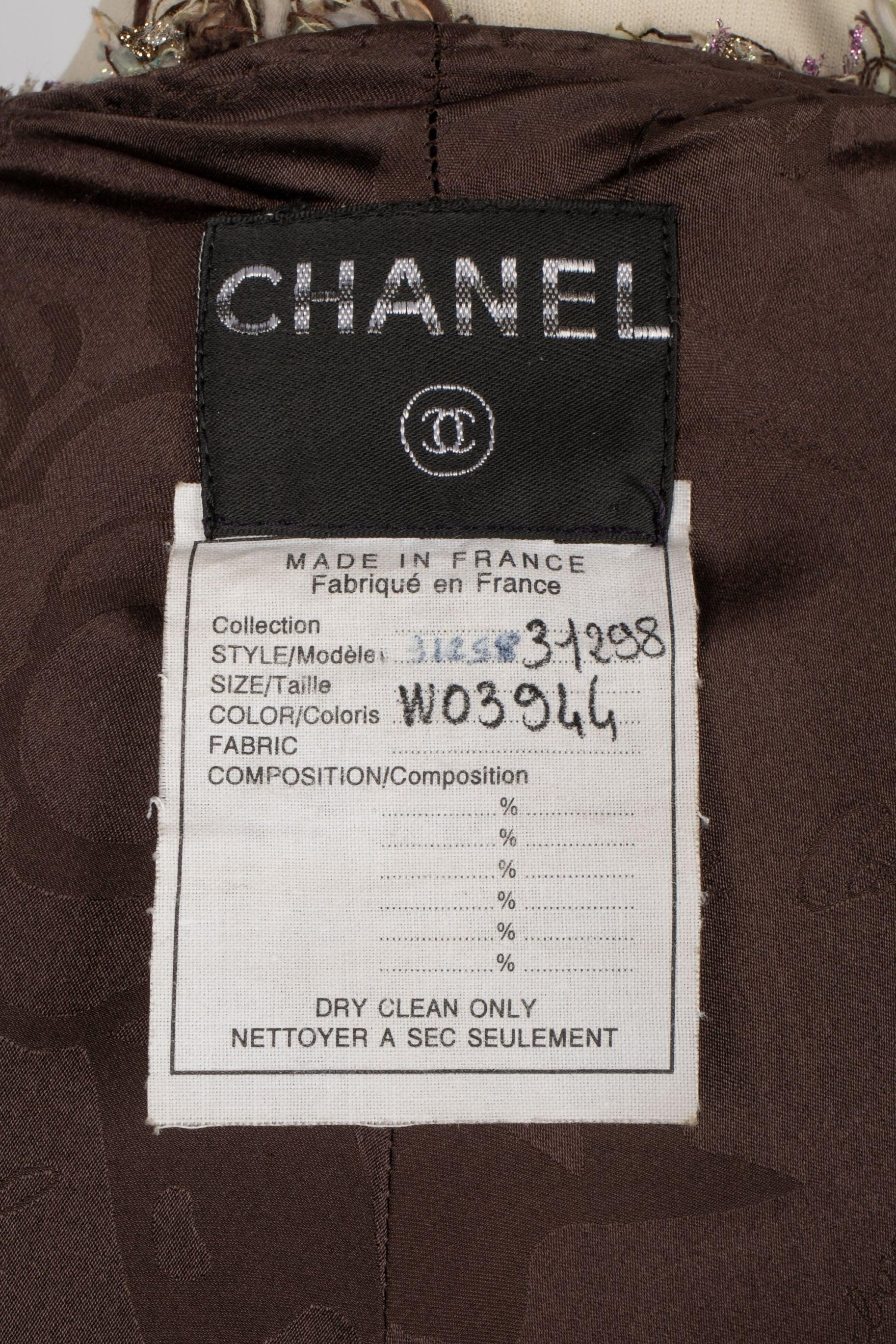 Chaqueta de tweed Chanel Fancy 6