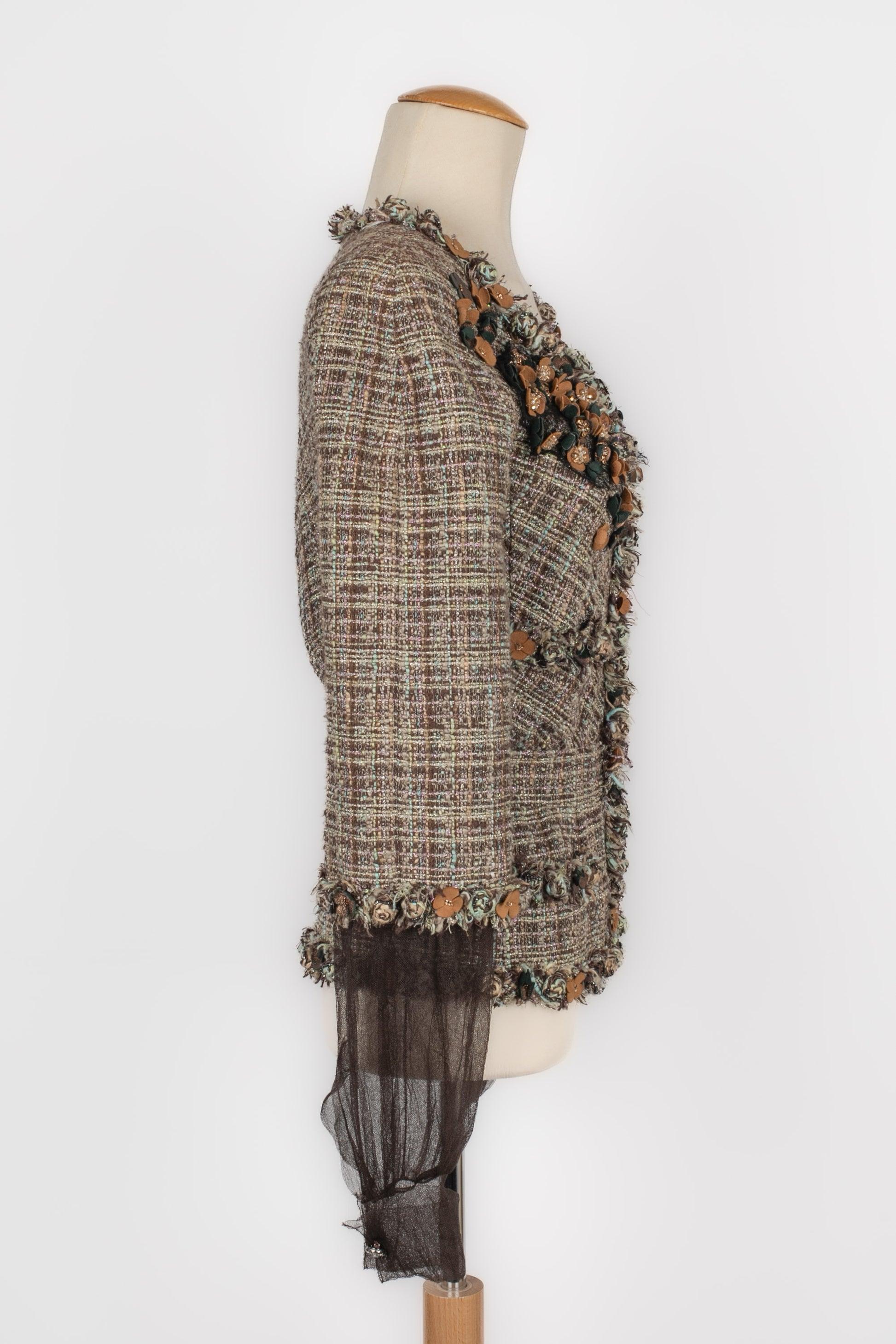 Chaqueta de tweed Chanel Fancy en Excelente Estado en SAINT-OUEN-SUR-SEINE, FR
