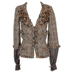 Chaqueta de tweed Chanel Fancy