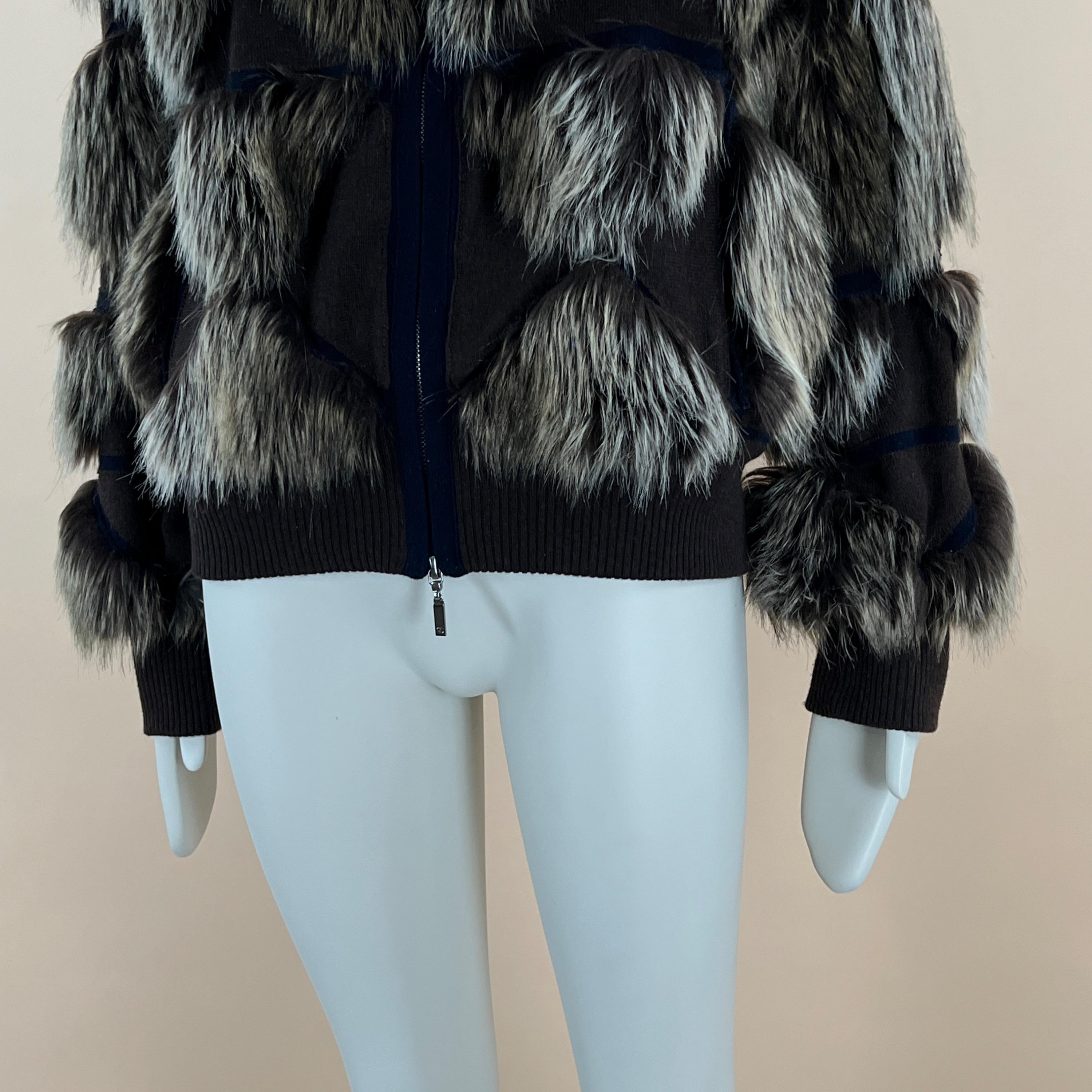 Chanel Fantasy Fur Cashmere Lined Jacket For Sale 4