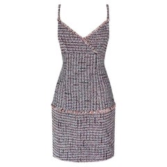 Chanel Fantasy Ribbon Tweed Dress