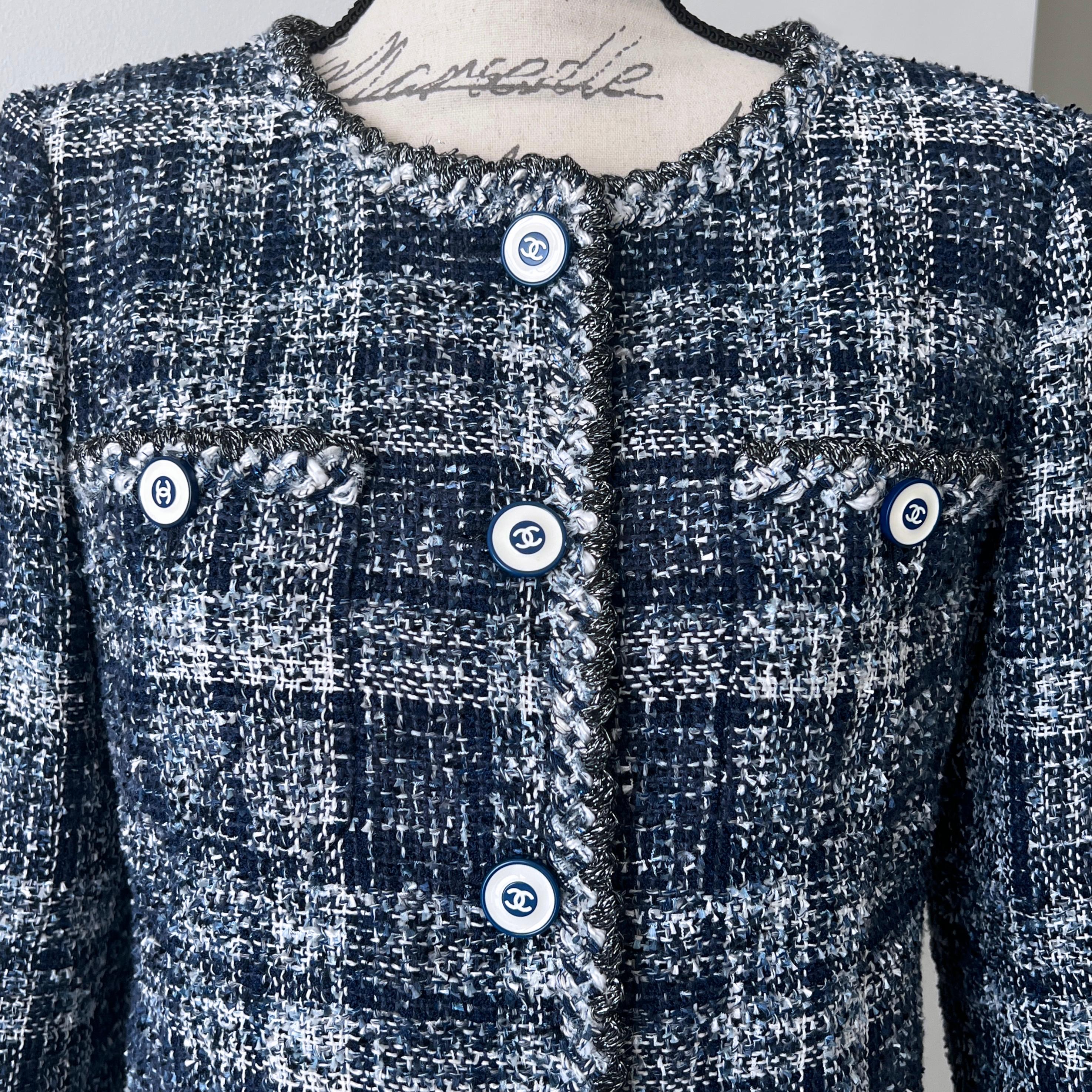 Chanel Fashion Icon Tweed Jacket and Skirt Suit 5