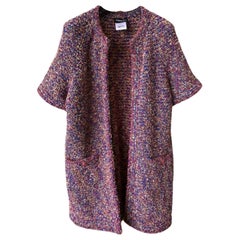 Chanel Fashion Manifesto CC Buttons Fantasy Tweed Coat Chanel Fashion Manifesto CC Buttons Fantasy Tweed Coat