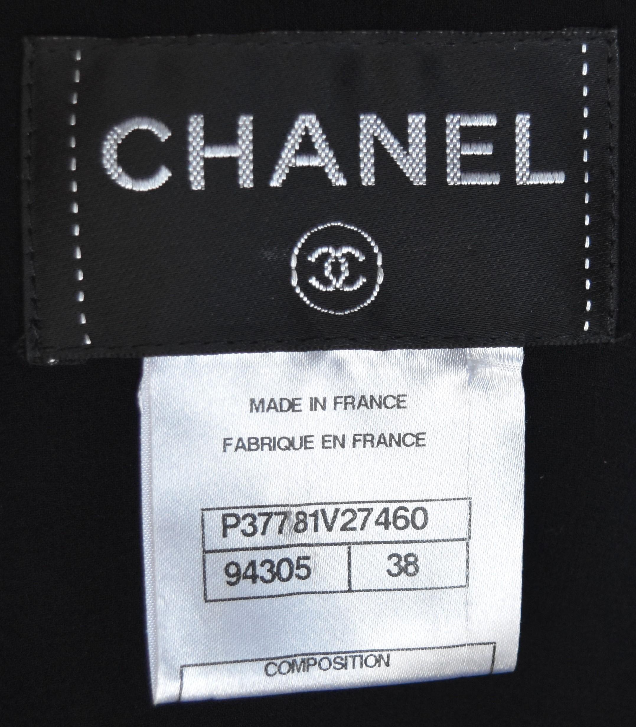 Donna Chanel Vestito in pizzo impreziosito da finte perle 38 &New in vendita