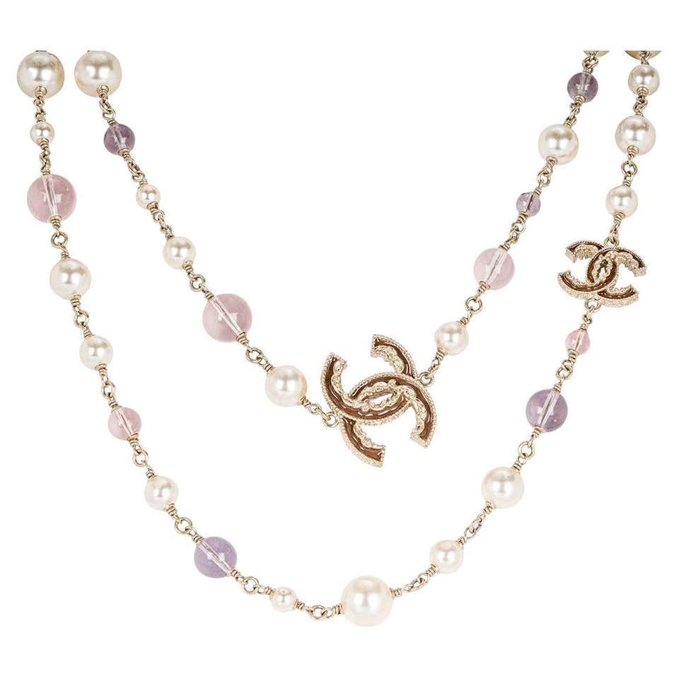 Multi strand chanel necklace Clearance