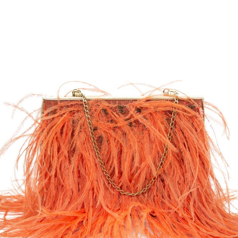 Seen Users Ostrich Feather Bag - Farfetch