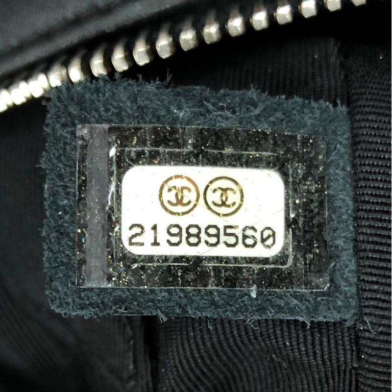 Chanel Feather Weight Bowling Bag Quilted Lambskin Medium In Good Condition In NY, NY