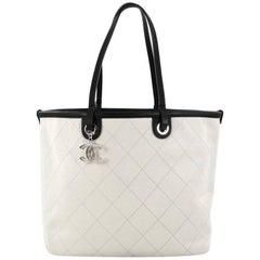 Chanel Fever Tote Quilted Caviar Medium