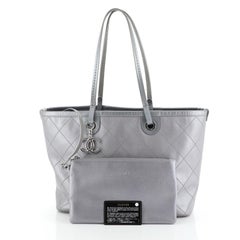 Chanel Fever Tote Quilted Caviar Small