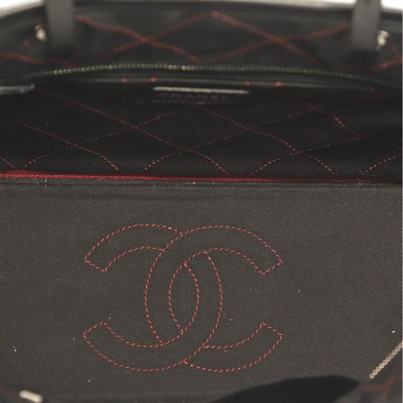 Chanel Fever Tote Quilted Caviar Small 1