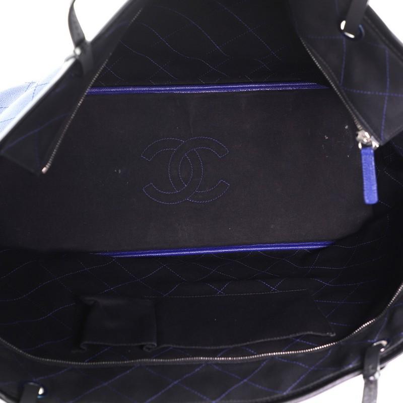 Women's or Men's Chanel Fever Tote Quilted Caviar XL