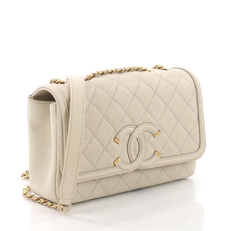 Chanel Filigree Small Flap Bag Chanel Filigree Flap Bag Quilted