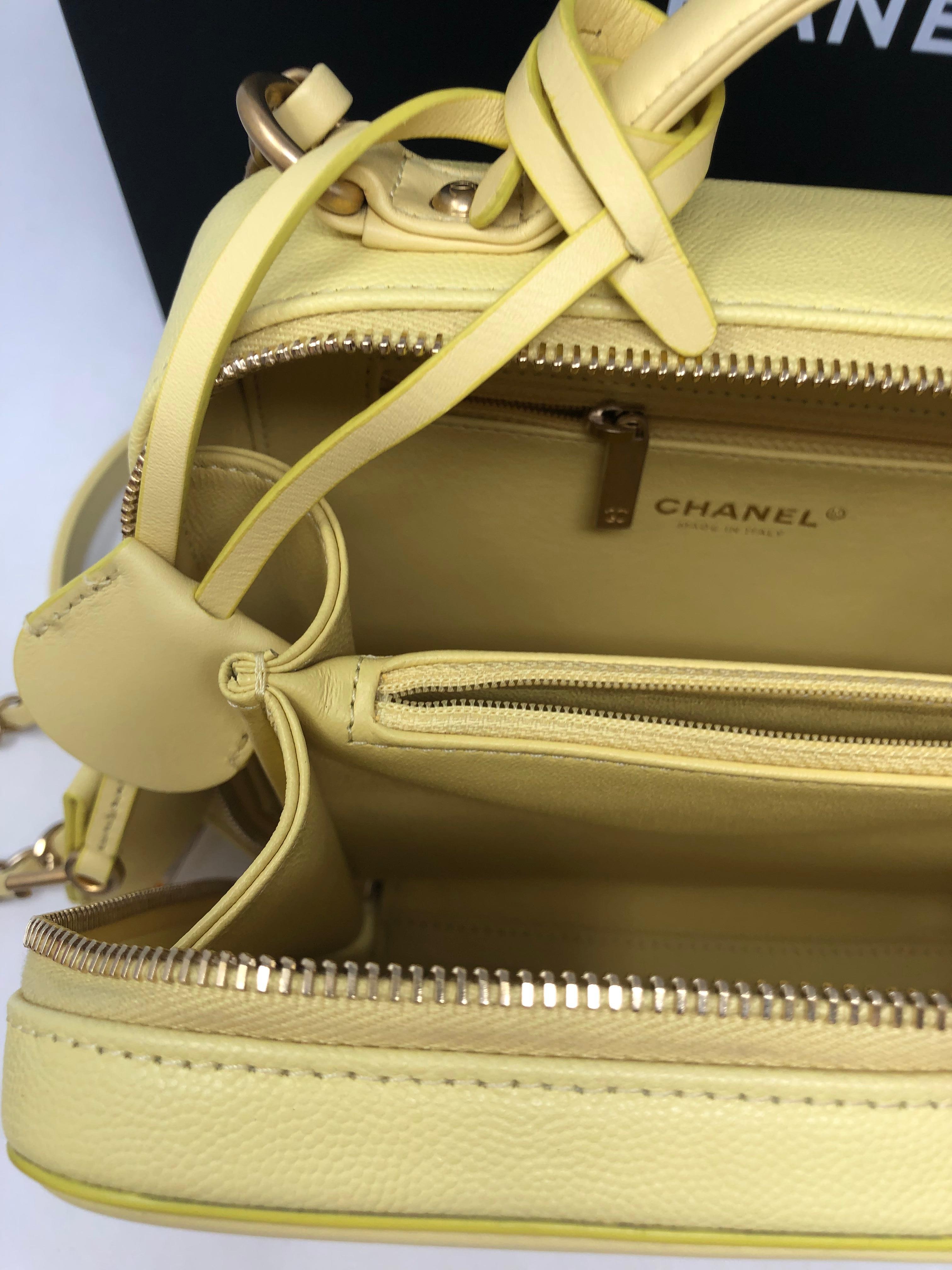 Women's or Men's Chanel Filigree Vanity Case Bag