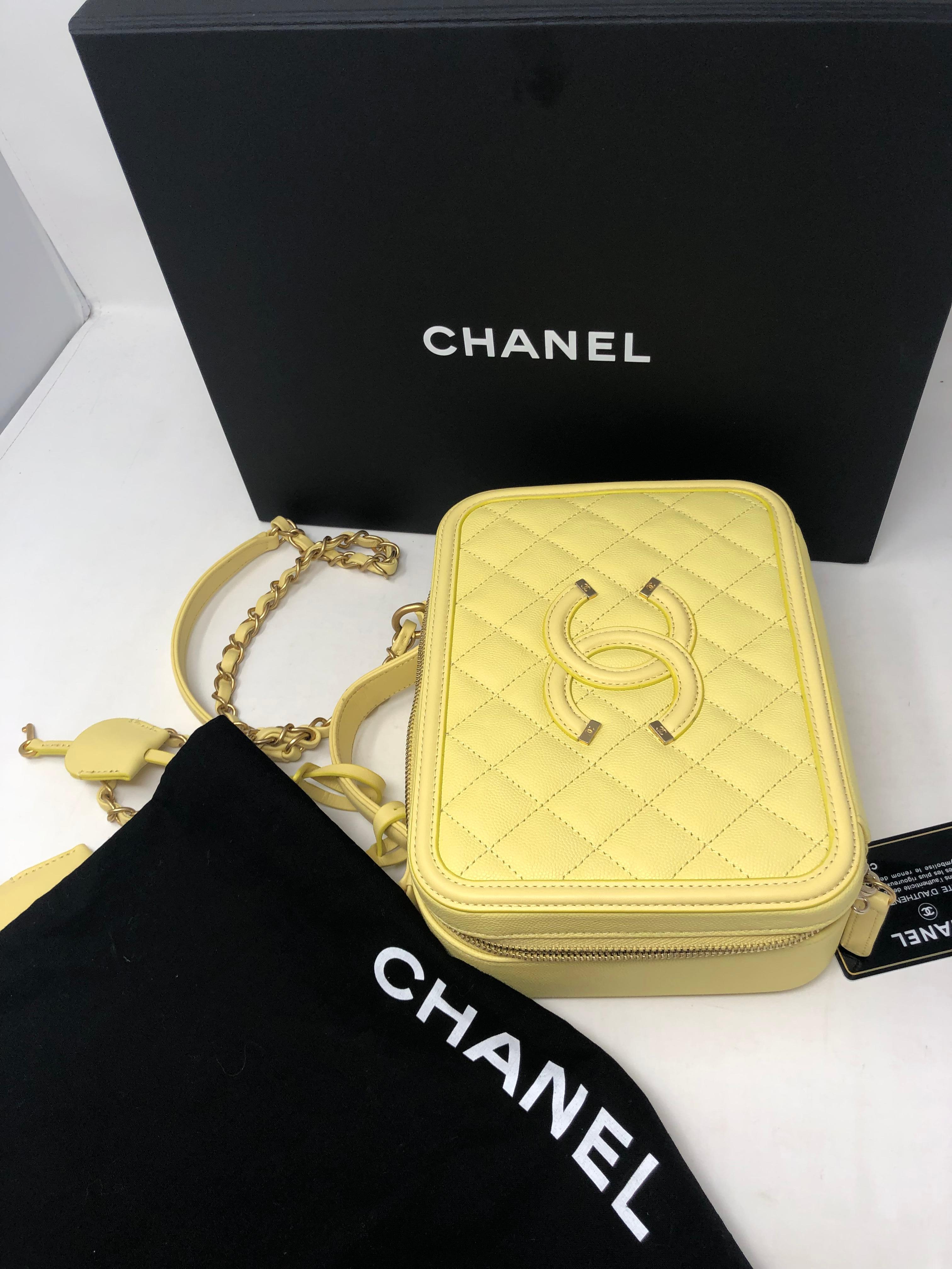 Chanel Filigree Vanity Case Bag 1